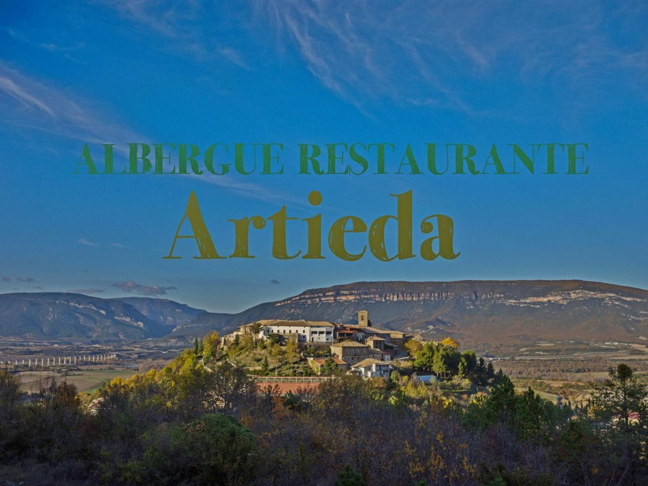 Albergue Restaurante De Artieda Extérieur photo